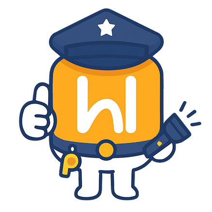 Warden mascot with key and lock